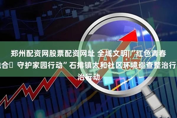 郑州配资网股票配资网址 全域文明|“红色青春融合・守护家园行动”石排镇太和社区环境巡查整治行动